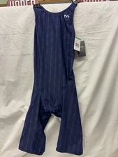 TYR Women’s Fusion 2 Navy Size 36 Swim Suit Competition Racing NEW NWT