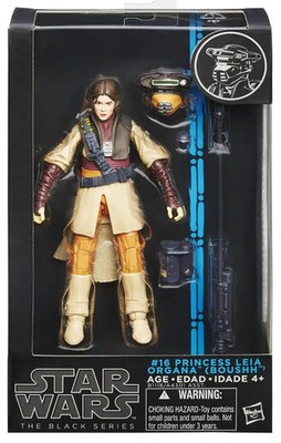 Hasbro Star Wars Black Series 6'' Blue Line #16 Princess Leia Organa (Boushh) Neu