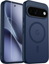 Magnetic Case for Google Pixel 11 Pro Sapphire Blue Color Stylish Design