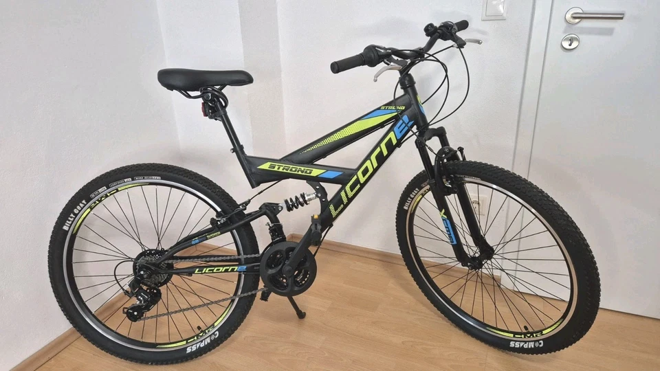 Licorne Mountainbike 26 Zoll – Shimano 21-Gang-Schaltung – Vollfederung - Bild 3 von 4