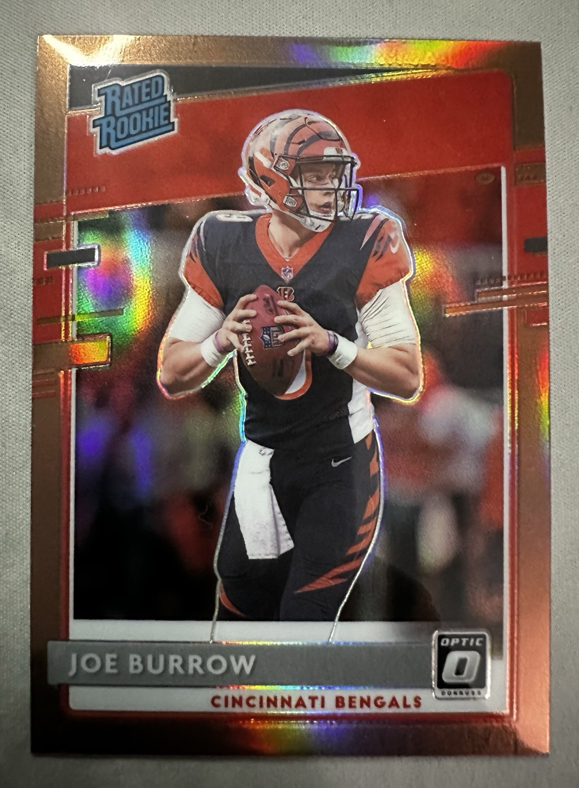 2020 Panini Donruss Optic Joe Burrow RC #151 Bronze Prizm 🔥🔥🔥🔥