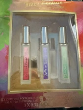 Juicy Couture Rock the Rainbow 3 Piece Rollerball Perfume Gift Set for Women