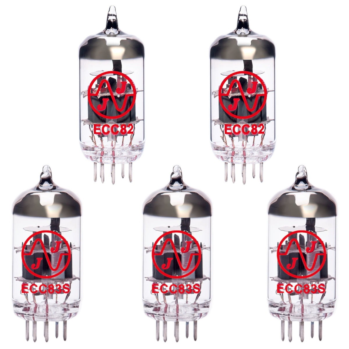 (3 x ECC83 2 x ECC82) Guitar Amplifier Valve Kit 63