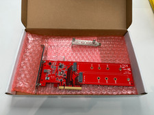 StarTech.com PCIe x8 Dual M2 PCIe SSD Adapter Card DUAL-M2-PCIE-CARD-B