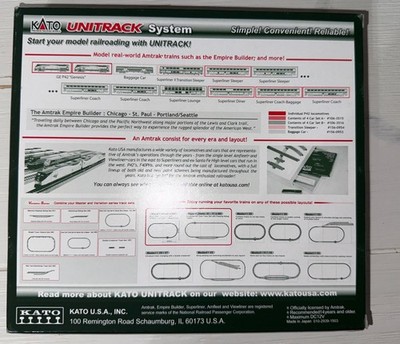 Kato N Scale 106-3515 Amtrak Superliner Phase IVb 4 Car Set A | eBay