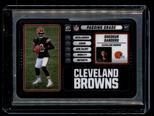 2025 Donruss Optic Shedeur Sanders Base (RAW)