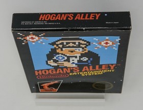 Hogan's Alley COMPLETE CIB (Game Box Manual) *NICE* Nintendo NES