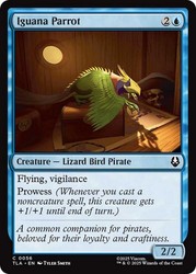 Iguana Parrot 56/447 Avatar: The Last Airbender Foil Common