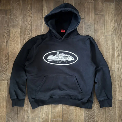 Corteiz CRTZ Alcatraz Hoodie 2024 Size L Black Excellent Condition
