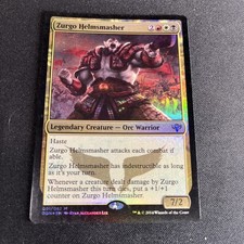 MTG Foil Zurgo Helmsmasher - Duel Decks: Speed Vs. Cunning - Mythic