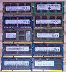 Lot of 10 8GB PC3L-12800 1600MHz  Laptop RAM DDR3L Major Brands with warranty