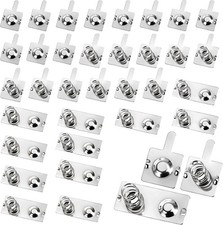 12 Pairs AA Battery Contact Springs Positive Negative Conversion Plates