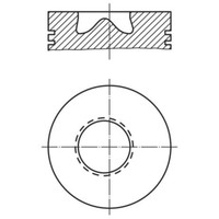 Kolben Mahle 002 99 00 FüR Mercedes-Benz T2/Ln1