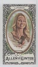 2017 Topps Allen & Ginter Mini Black Border Allie LaForce #67 2g8