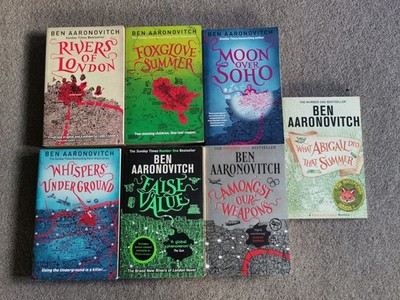 Rivers of London Series x7 Novel Bundle Aaronovitch Gollancz Books Magic Mystery