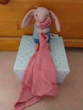 Jellycat. Little Rambler Bunny Soother. Riverside. Comforter. Brand New & Tags.