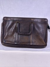 Coach Vintage Leather Briefcase - Glove Tanned with Brass Hardware USA Made Era