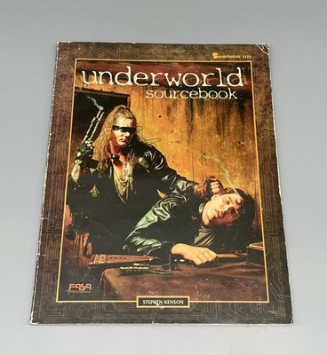 Shadowrun Underworld Sourcebook 7123 von FASA Corporation 