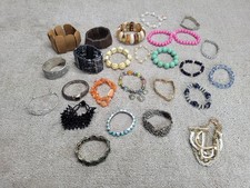 24 Piece Bracelet Lot Costume Jewelry