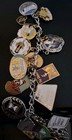 Vintage TOPS KOPS Graduate Weight Loss Motivation Award Bracelet with 22 Charms — photo 7