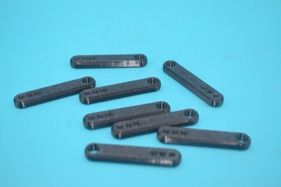 8-Pack Mini Antenna End Insulators - Lightweight & Mutli-Hole SOTA POTA EFHW QRP