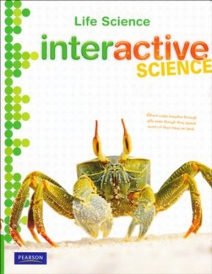 UNUSED! Pearson Interactive Science: Life Science Student Worktext Book (2012)