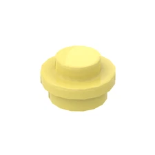 Cool Yellow 4073 1x1 Round Plate Brick – Choose Quantity – LEGO® Compatible Bulk