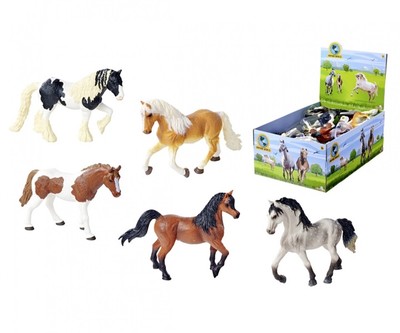 Simba 104342680 - Nature World - Pferde, 5-sort. (Display) - Neu