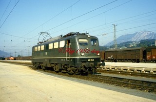 Original Dia / slide DB incl. (c): 140 014 2 Wörgl (AT) 07/1984 N801