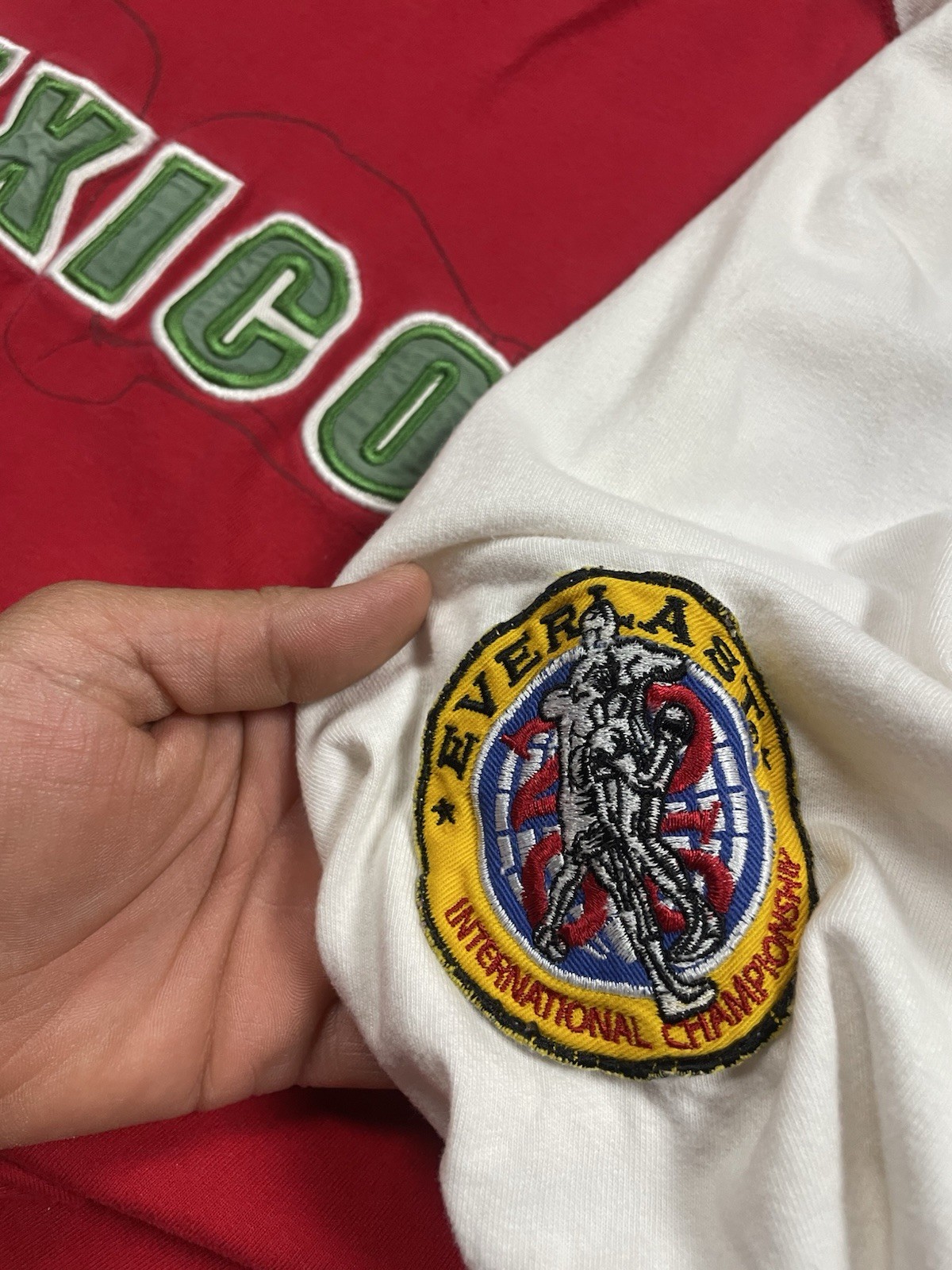 Men’s VTG Y2K Everlast Mexico Boxing International Championship 06 Shirt Rare image 9