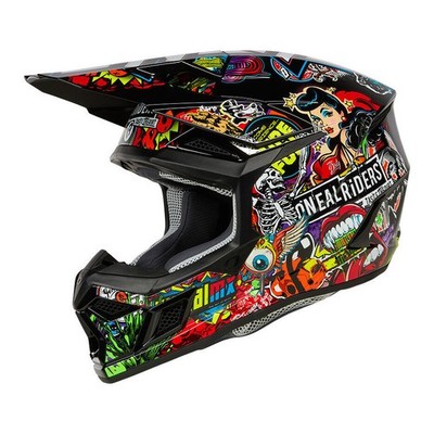 Kids Crosshelm Oneal Motocross Helm Kinder 3Series Crank MX-Helm