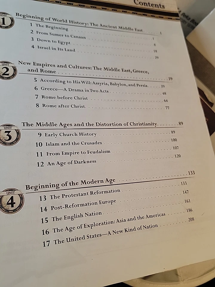 Abeka 7th Grade History of the World 3 student textbooks, & Test, Answer Keys & - Image 4 of 4