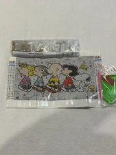 5D DIY Diamond Art Painting, Full Rhinestones Craft-Peanut Characters (20cmx30cm