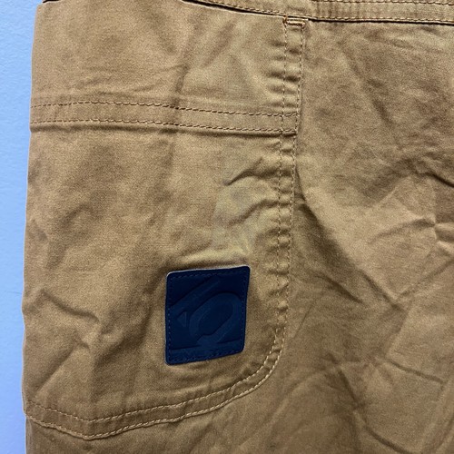 Five Ten 5.10 Women's 32x30 Cinch Cuff Hiking Pants Belted Rock Climbing Yellow - Picture 6 of 8