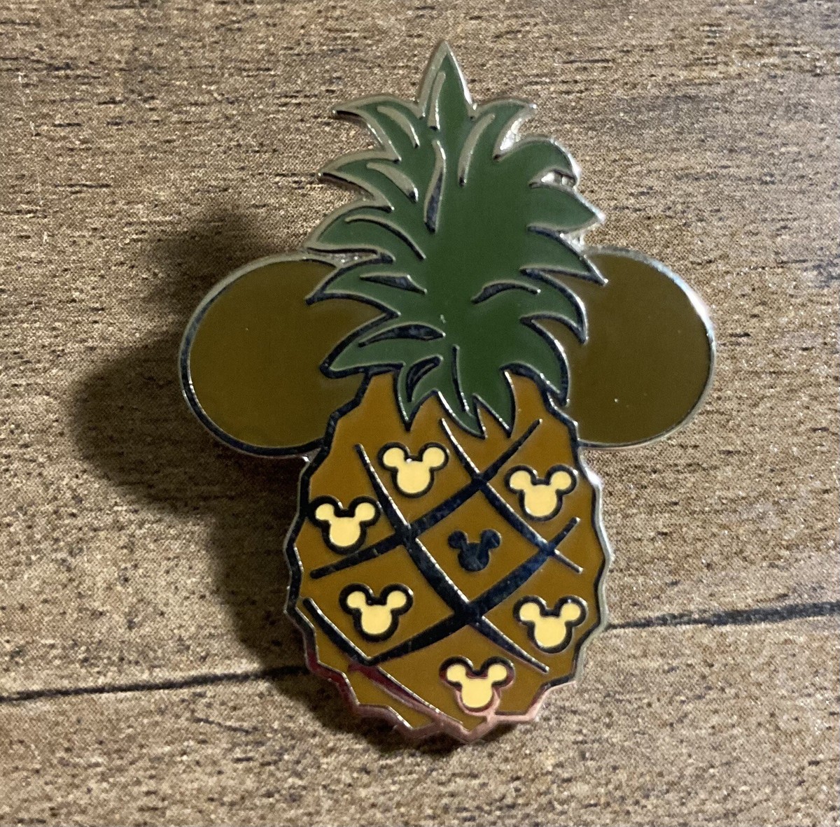 Disney Pin 2007 Fruit Hidden Mickey Series 2 Cherry Orange