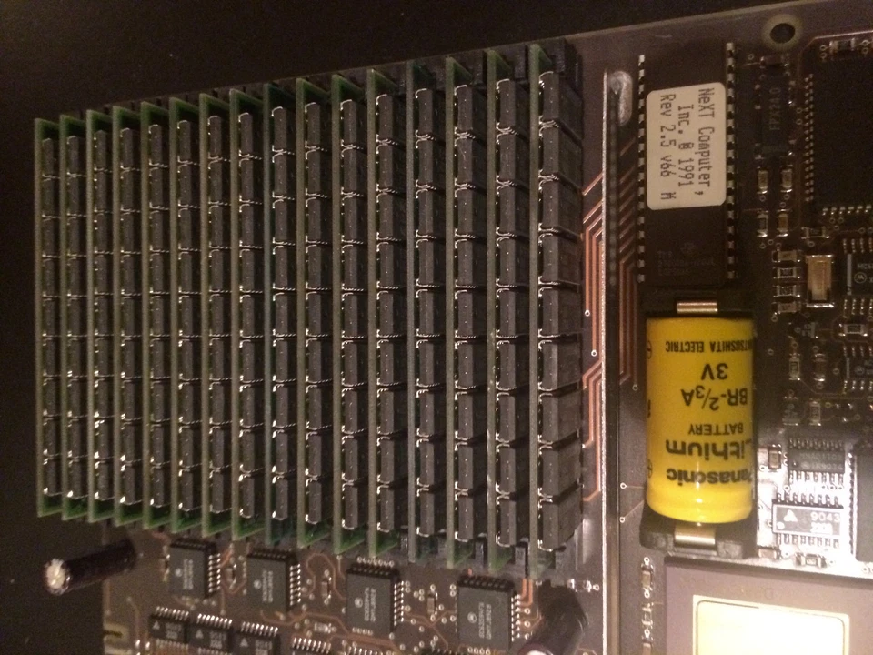 NeXT compatible 4Mb 4 = 16mb ram 30pin simms next Cube NeXTStation 68040 25m - Image 3 of 4