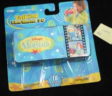 Talking View-Master - The Little Mermaid 16 3-D Pictures with Sound