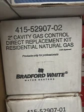 Bradford White Gas Control Direct Replacement Kit Natural Gas 415-52907-02