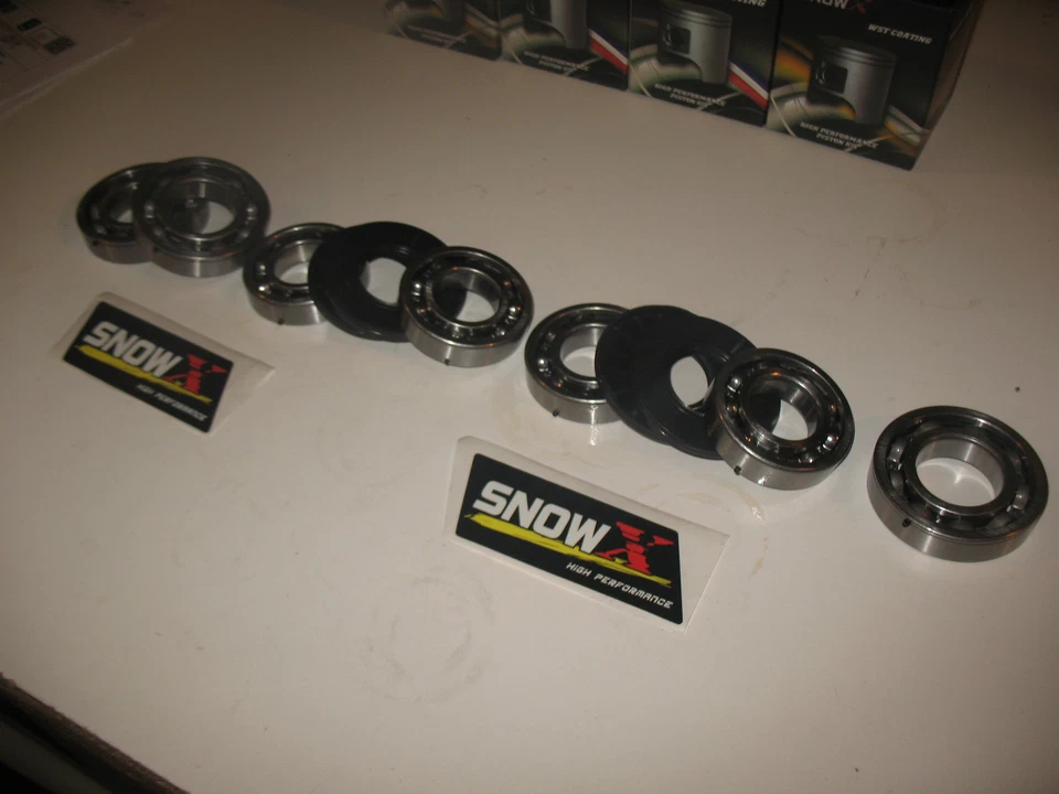 NUEVO Kit de reconstrucción del cigüeñal Skidoo 780 809 reparación del eje de la manivela Rotax Triple MACH Z Foto 3 de 4