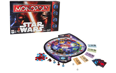 Monopoly Hasbro Spiel Star Wars (NEU aber der Karton ist beschädigt)