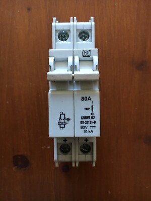 CBI QY-2 (13)-D -CBI Leistungsschalter - DP-3815 -80 Volt - 80 AMP - 2 polig *nicht MEM