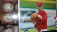 Cody Asche Philadelphia Phillies Signed 8x10 Photo COA 2