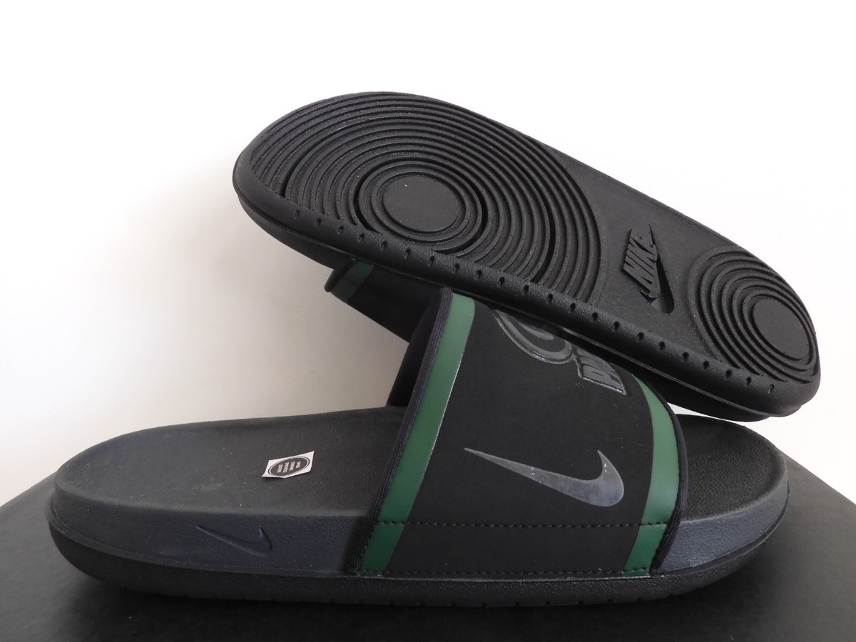 Nike Black and Green Packers Slide Sandals NFL X Offcourt Slide  main image 4
