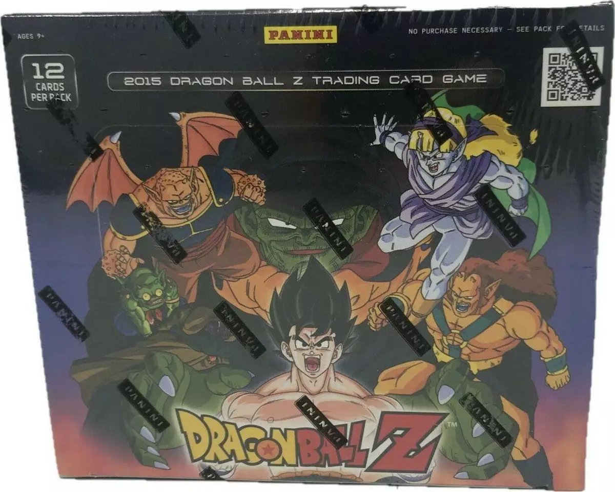  DBZ Dragonball Z 2015 Panini TCG Card Game - Movie Collection  Booster Box - 24 packs/12 Cards : Toys & Games