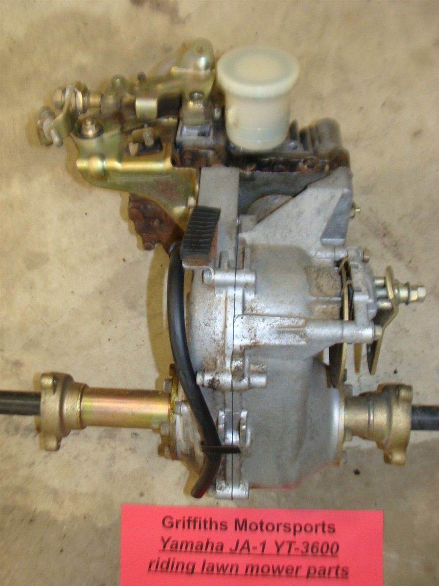 88-92 Yamaha JA1 YT3600 riding lawn mower tractor transaxle hydro