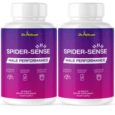 Spider-Sense- Men's Health & Performance- 2 Bottles- 120 Tablets