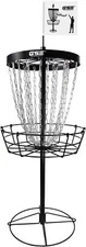 Portable 24-Chain Disc Golf Basket. Disc Golf Target Goal for Discs Practice