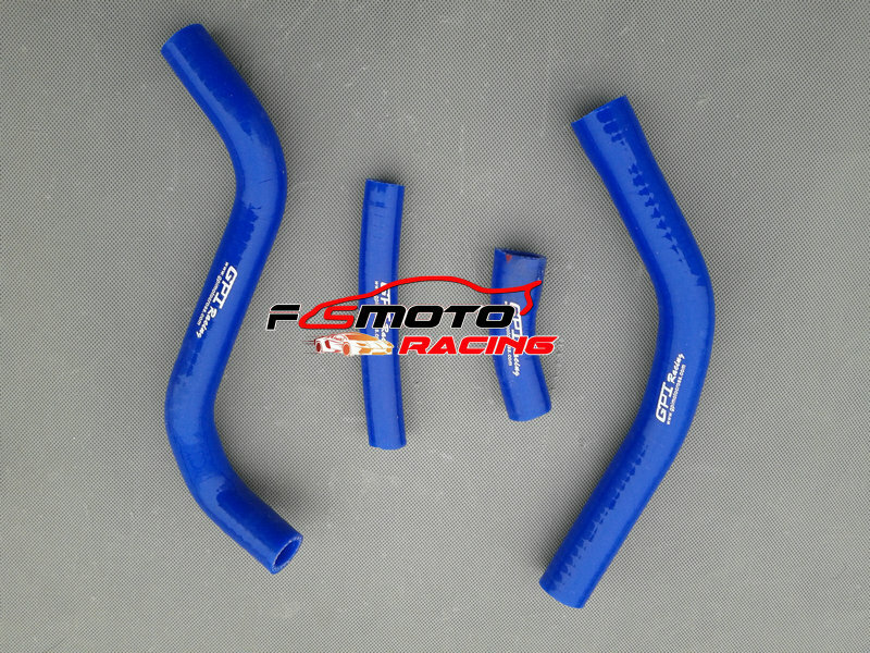 Durite Radiateur Silicone Bleue Pour Yamaha YZF450 YZ450F WR450F (2003-2009) - Neuf