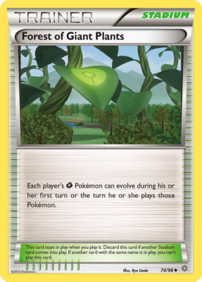 Forest of Giant Plants 74/98 Uncommon | Ancient Origins | Pokemon