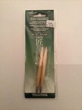 Clover Takumi Bamboo Interchangeable Circular Knitting Needles Size 13/9mm - NEW